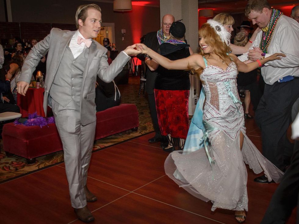 9836 Nicholas and Ivette Wilhelm at the Tremont Ball March 2014