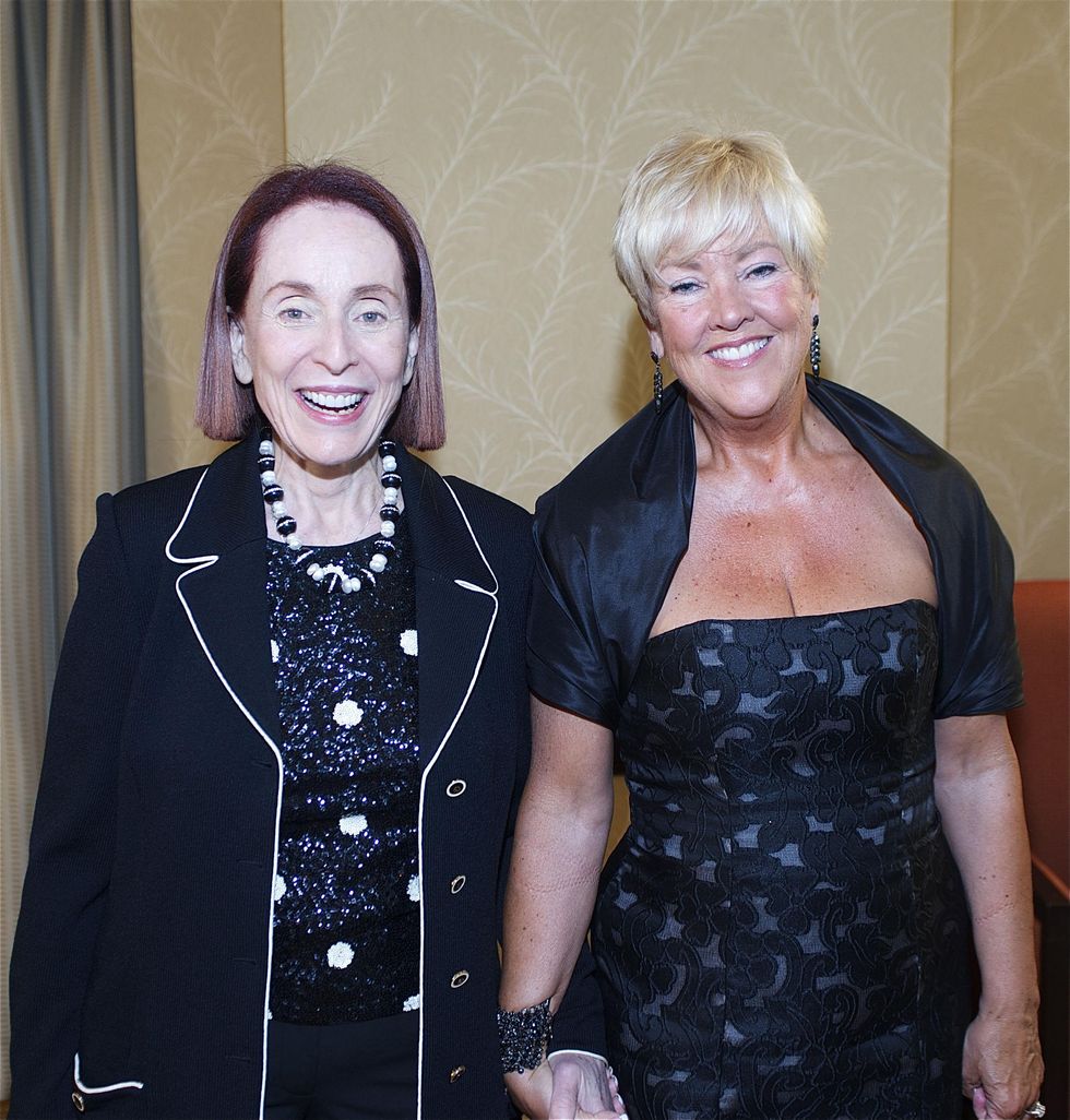 9949 Karen Otazo Hofmeister, left, and Susan Carlisle at the Houston Area Urban League Gala June 2014