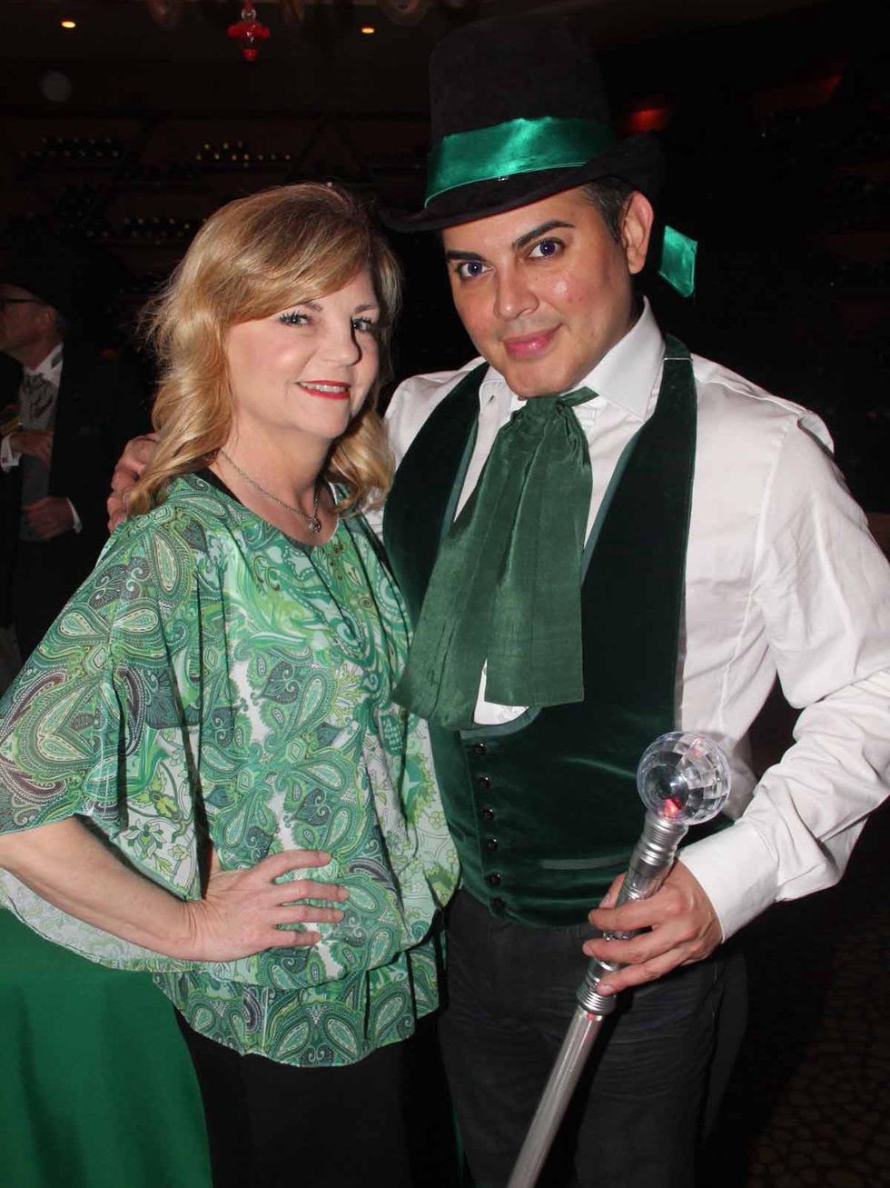 9S Kim Padgett and Edward Sanchez at the Emerald City ESCAPE Celebrity Serve Benefit April 2014