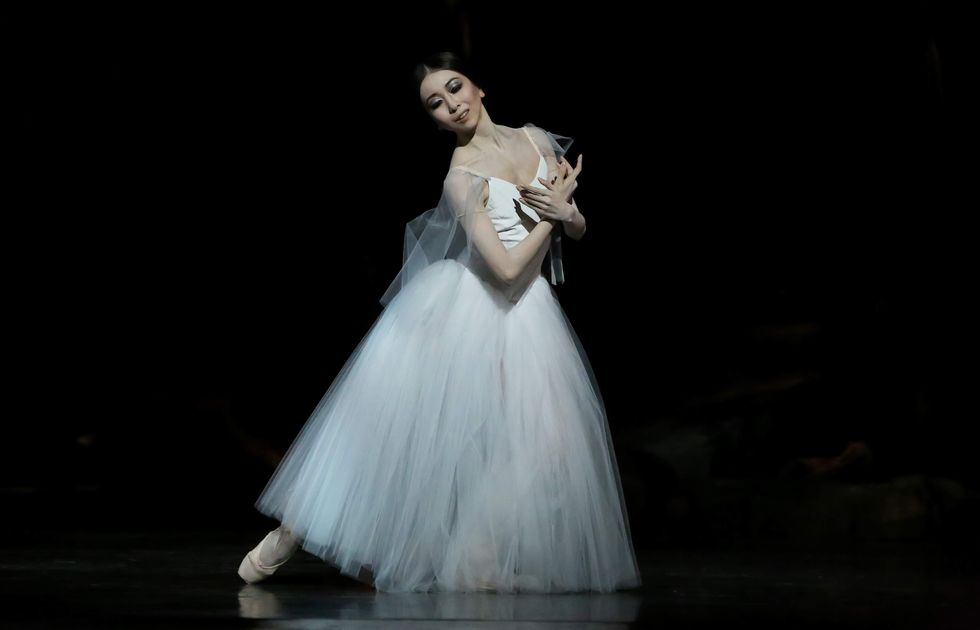 A ballerina with Houston Ballet
