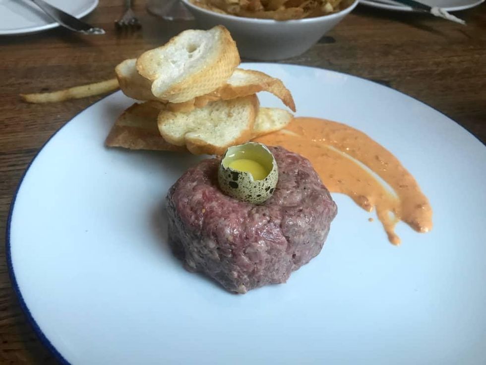 A'Bouzy steak tartare