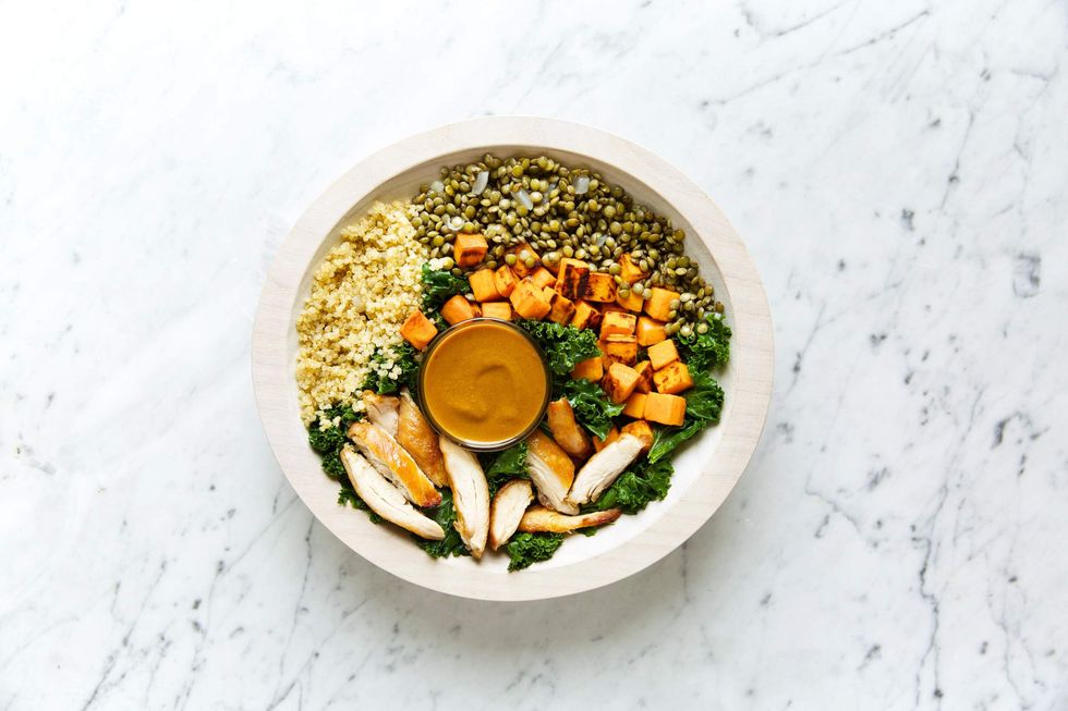 a bowl from Honest Mary's