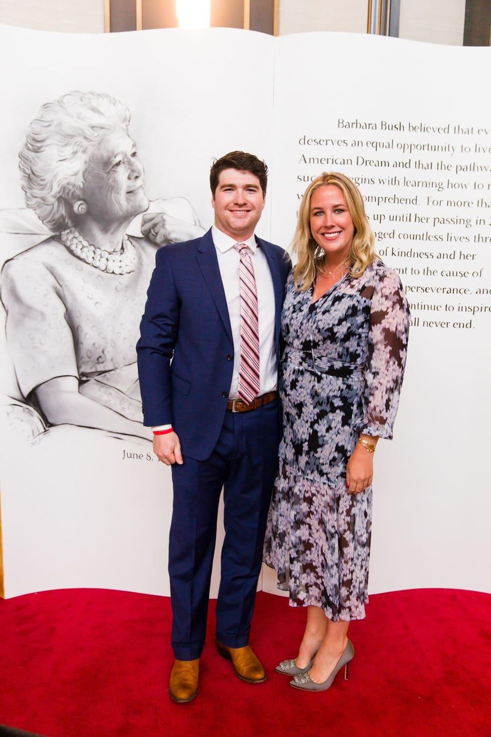A Celebration of Reading Bush 2021 Clint Conroy and Meghan Cornelius