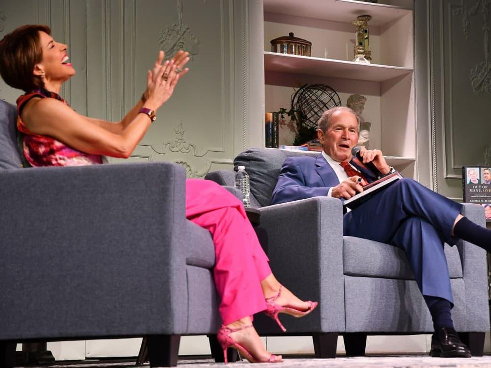 A Celebration of Reading Bush 2021 Dominique Sachse President George W Bush