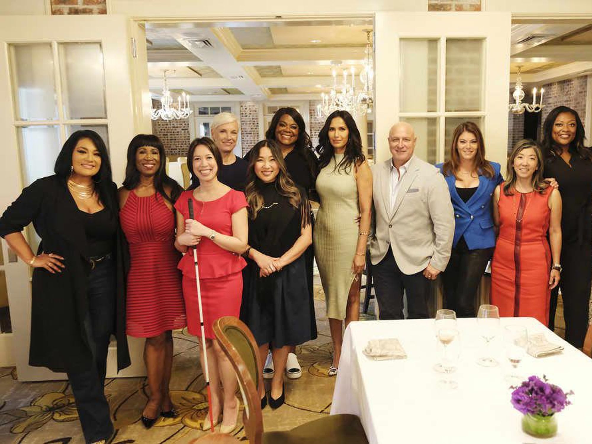 A group of distinguished Texas women judged the Elimination Challenge.