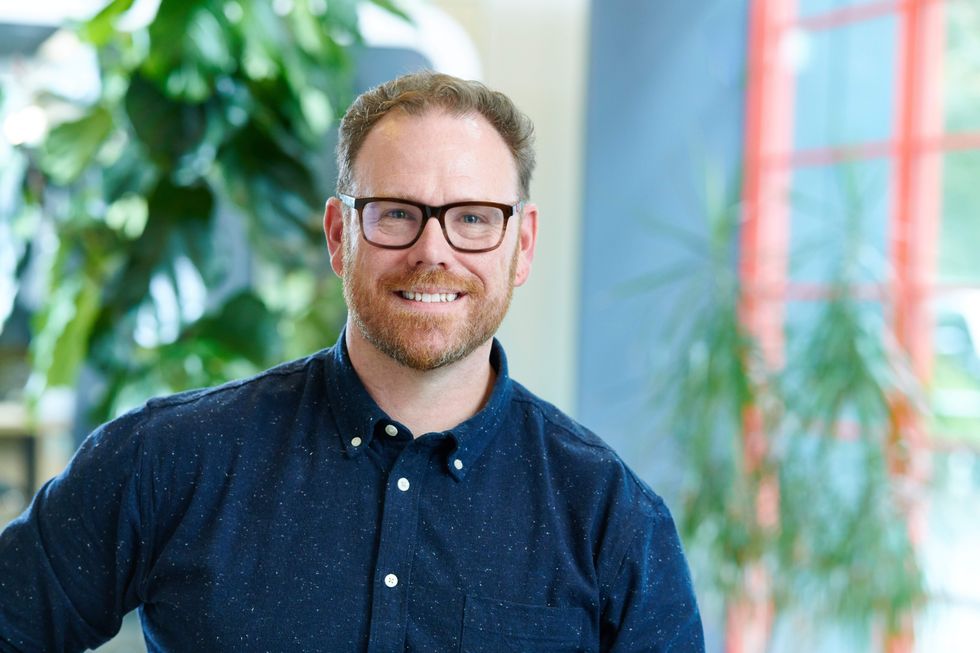 A headshot of Matt Ragan of Rebees