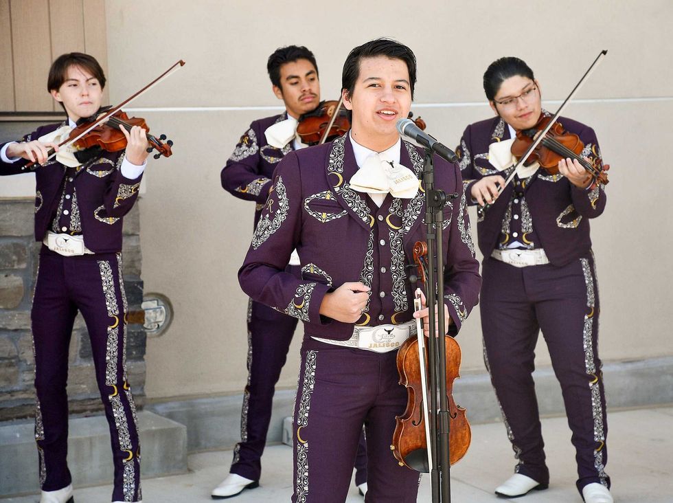 A mariachi band at H-E-B Jordan Ranch