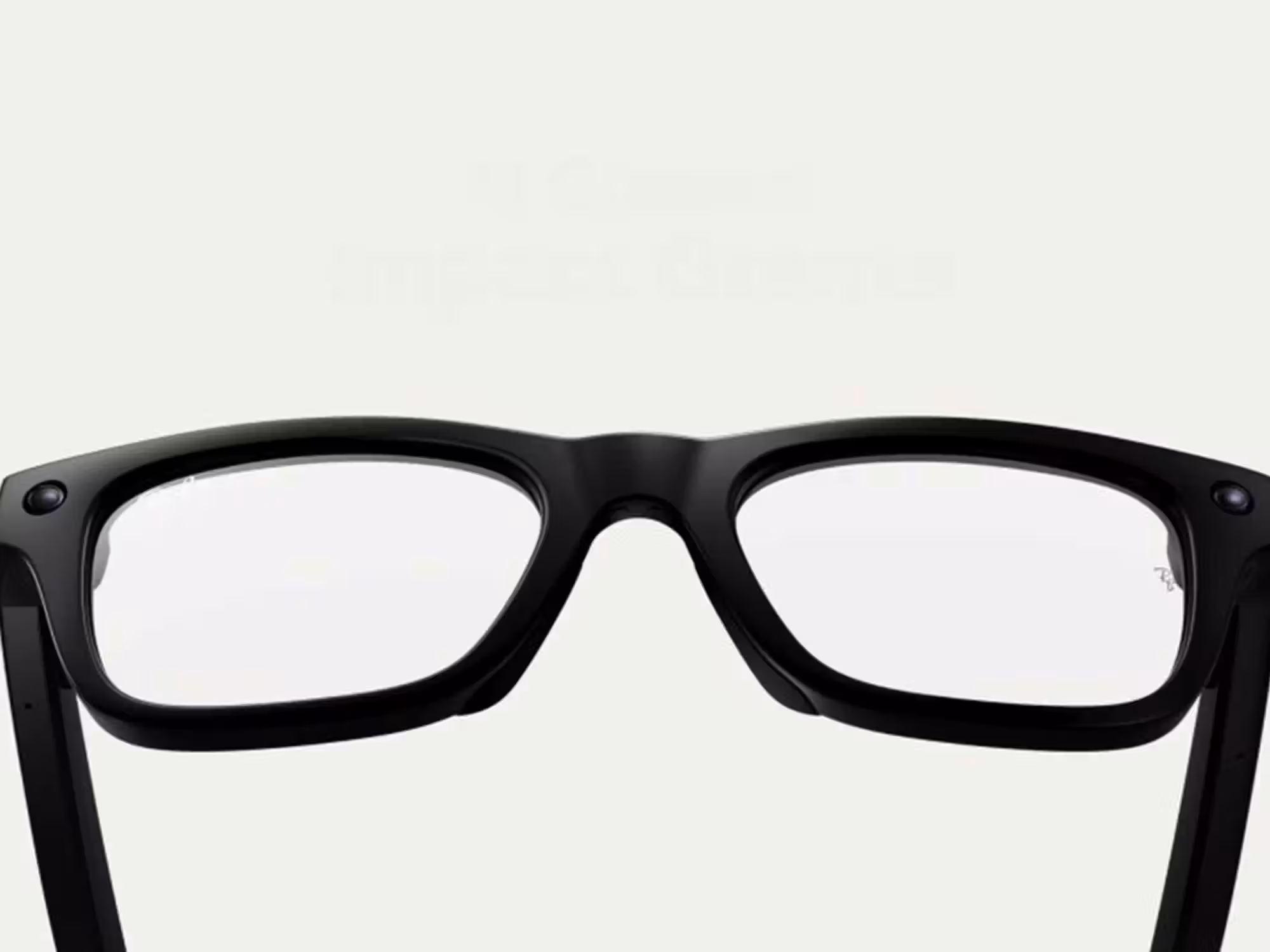 A pair of Meta AI Glasses
