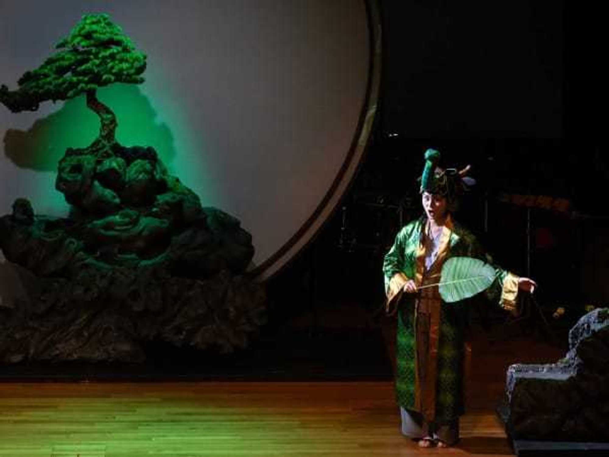 A performance of The Big Swim by Houston Grand Opera