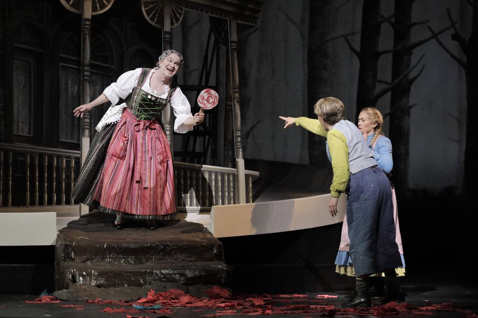 A scene from Hansel and Gretel