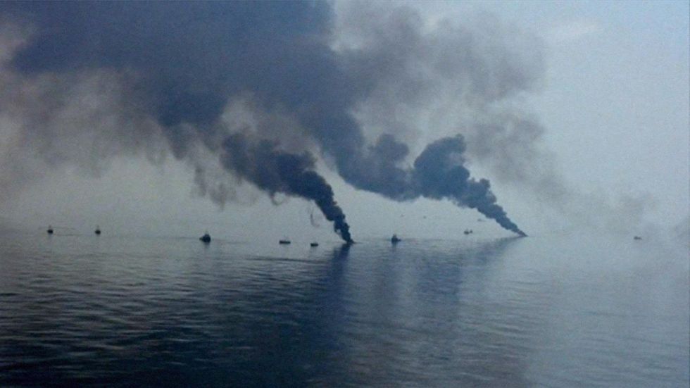 A scene from The Great Invisible about Deepwater Horizon disaster