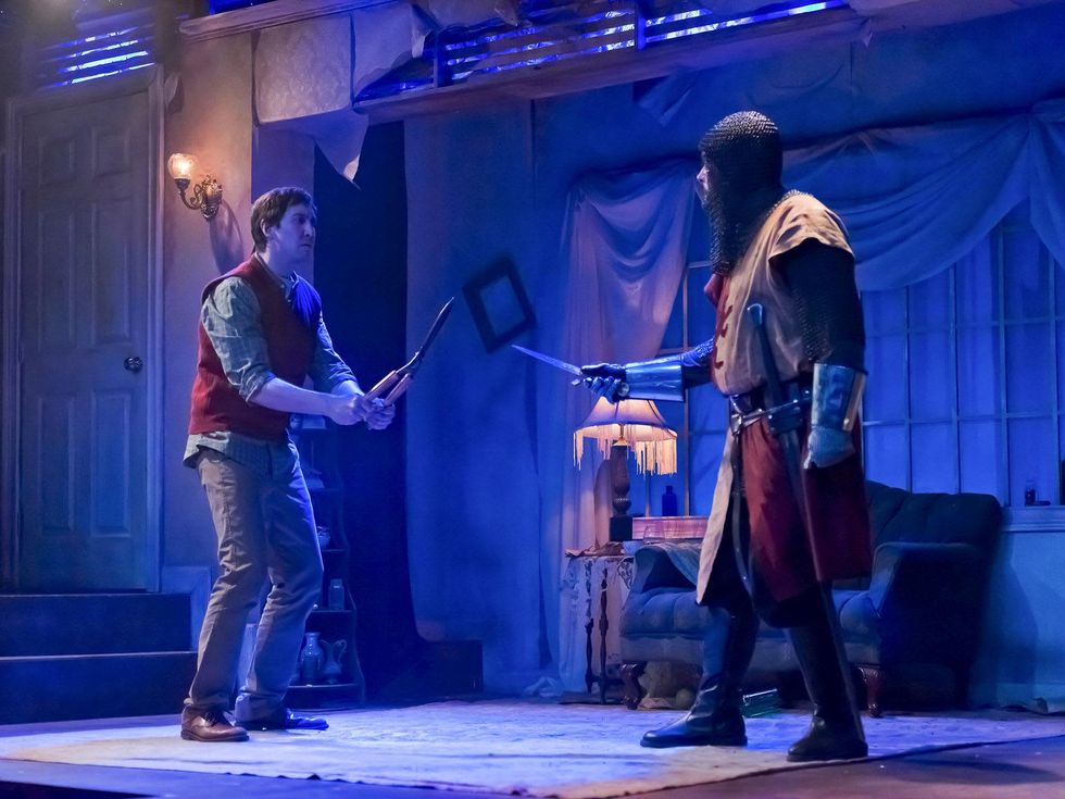 A scene from The Pine at The Catastrophic Theatre