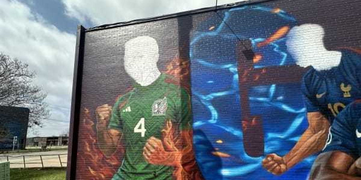 Houston artist celebrates World Cup 2026 with mural at Tex-Mex eatery ...
