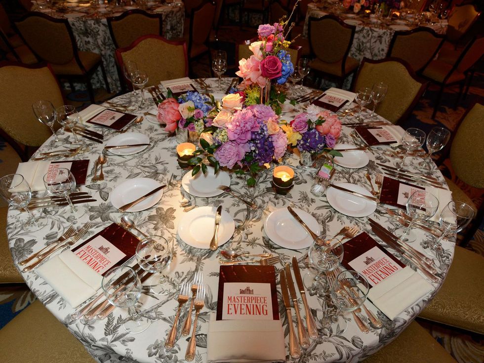 A tablesetting at Masterpiece Evening April 2014