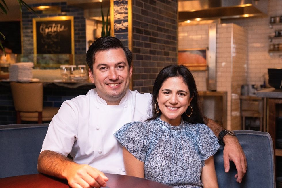 Aaron Bludorn and Victoria Pappas Bludorn