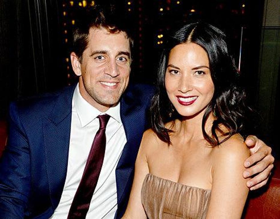 Aaron Rodgers Olivia Munn