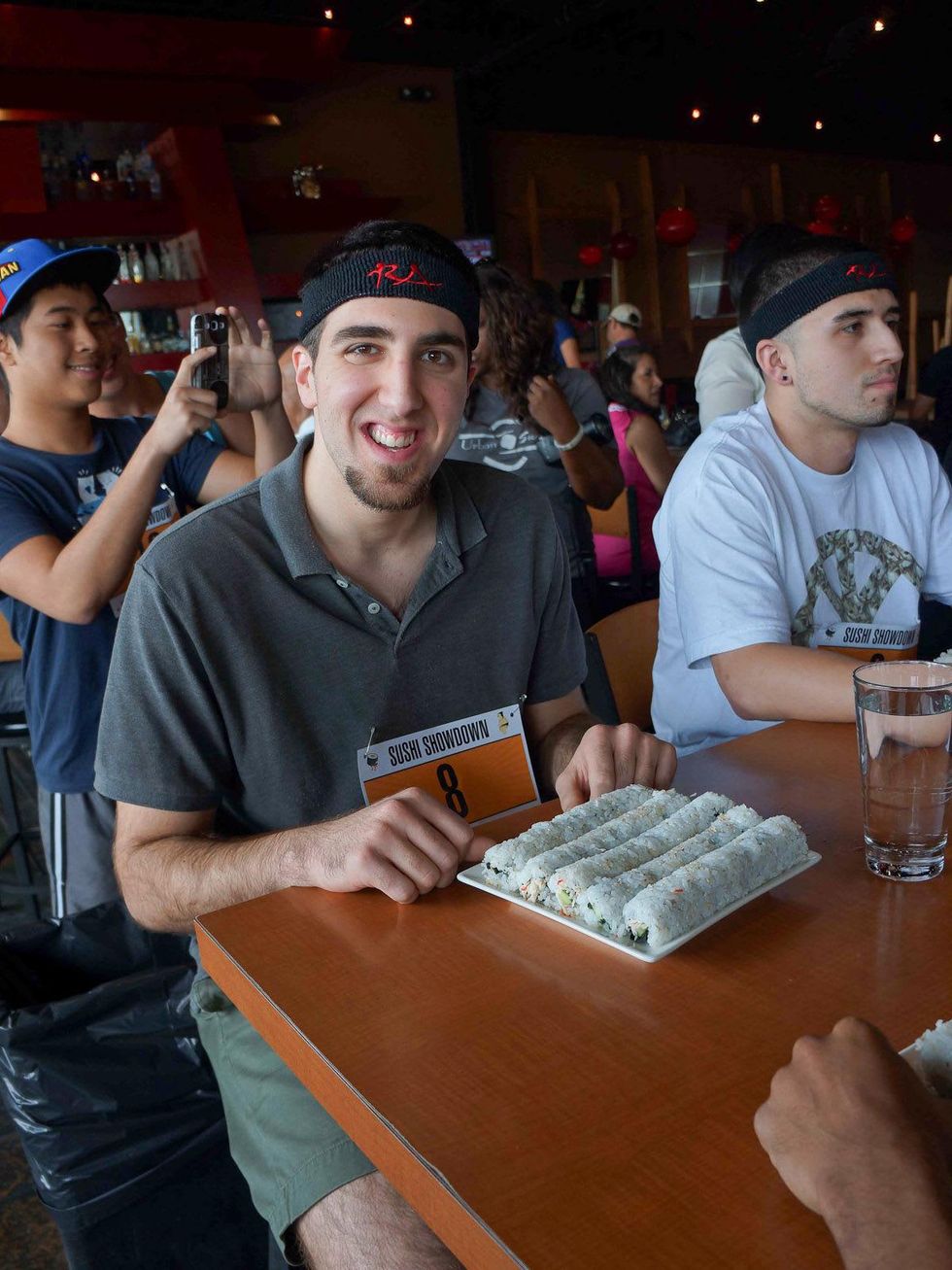 Aboumourad at RA Sushi Sushi Showdown in Houston on April 2013