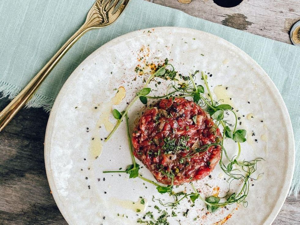 Acadian Coast steak tartare