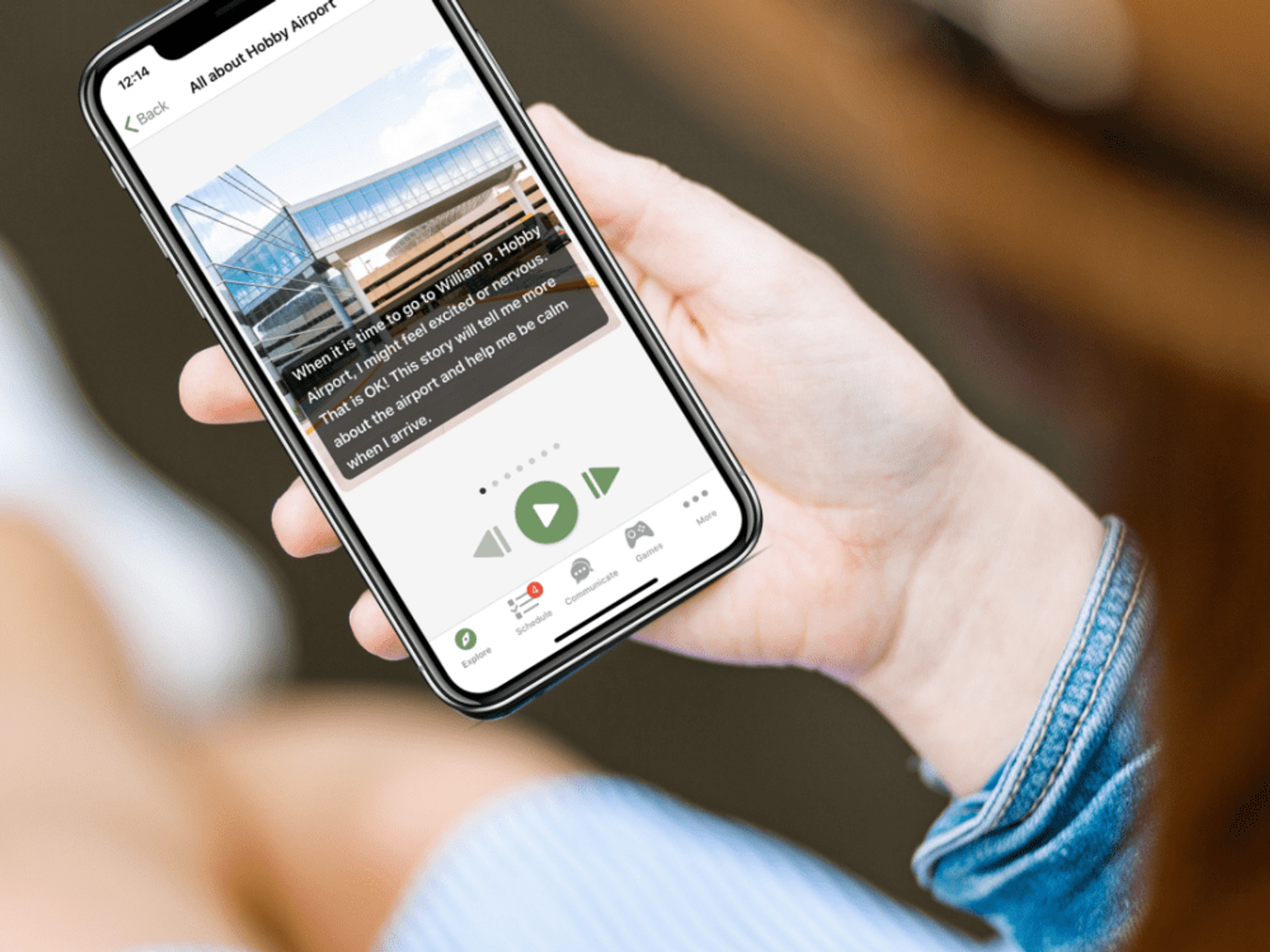 Access Houston Airports app