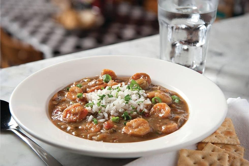 Acme Oyster House seafood gumbo