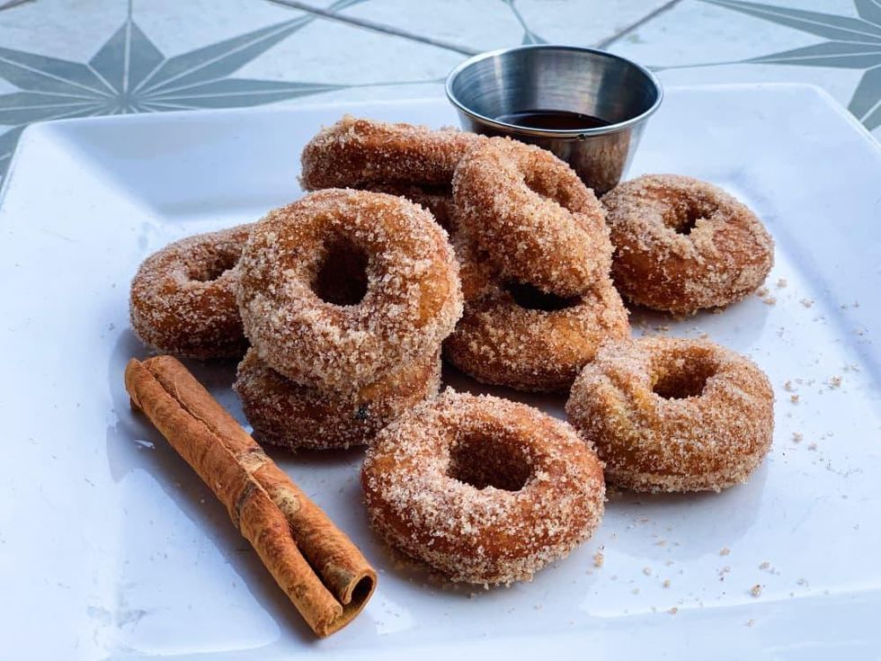 Adair Kitchen apple cider doughnuts
