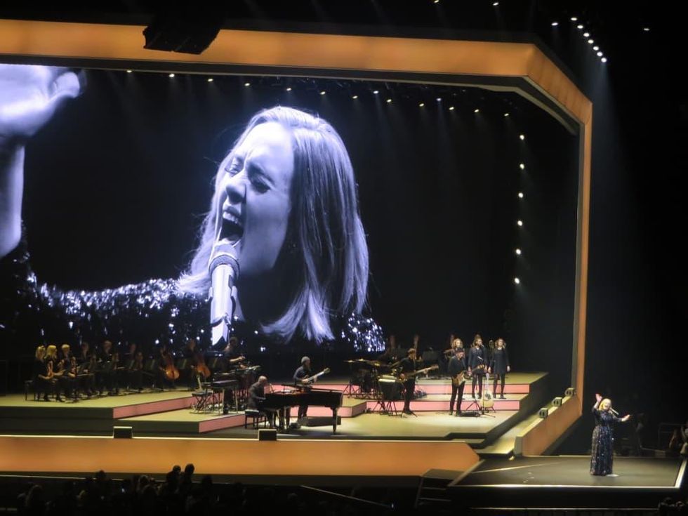 Adele in London concert
