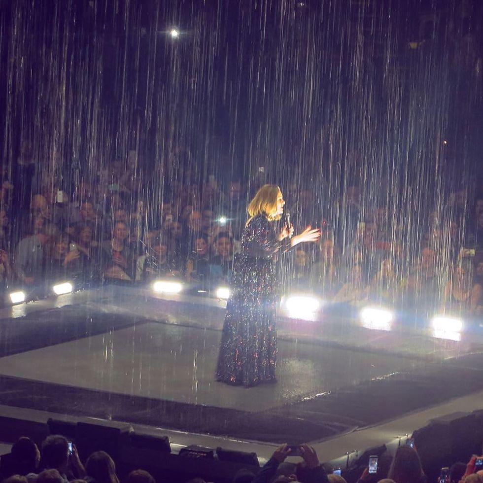 Adele in London concert