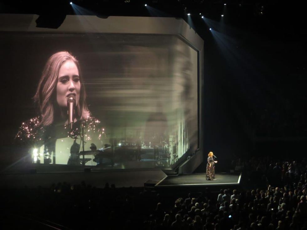 Adele in London concert