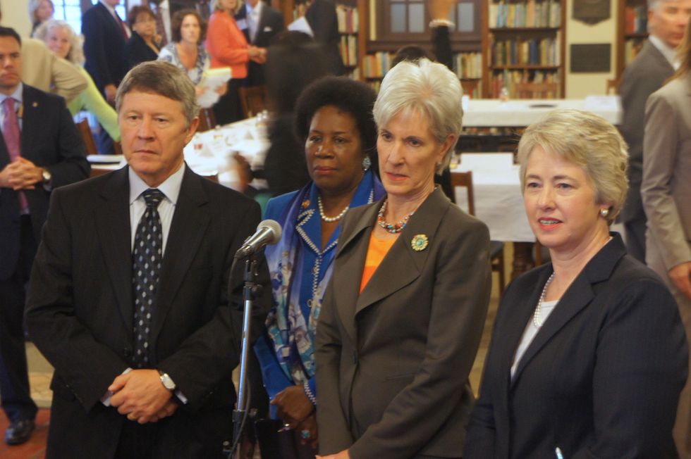 Affordable Care Act Kathleen Sebelius Annise Parker ed Emmett Sheila Jackson Lee