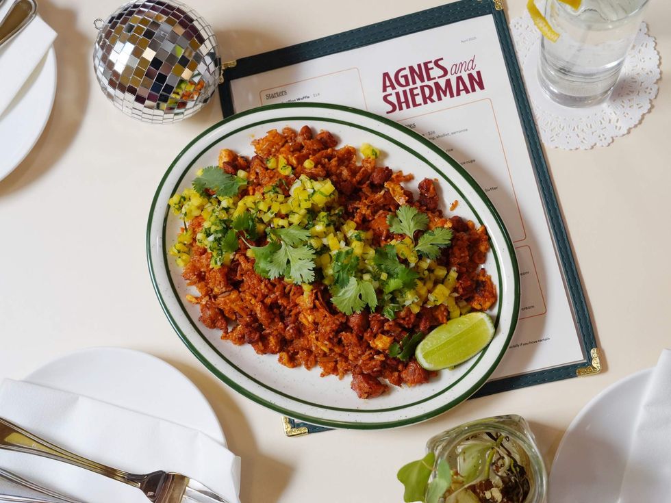 Agnes and Sherman fried rice