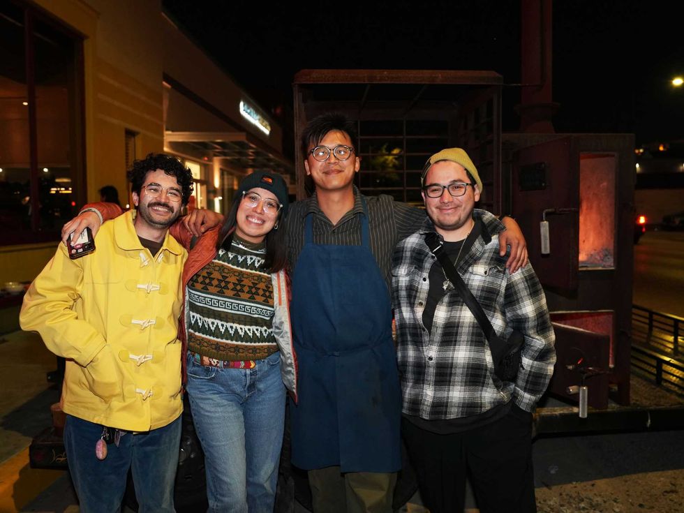 Agnes and Sherman Khoi Barbecue Lunar New Year dinner