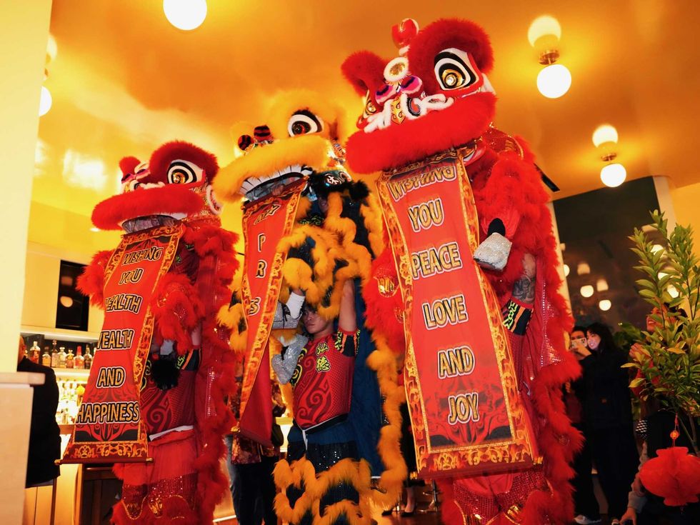 Agnes and Sherman Khoi Barbecue Lunar New Year dinner