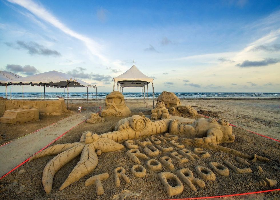 AIA Sandcastle competition Galveston