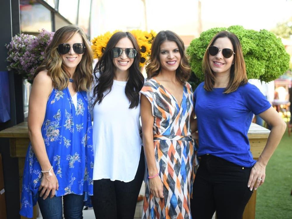 Ailee Petrovic, Brittany Williams, Monica Eskridge, Ivana Petrovic, More Color Please launch