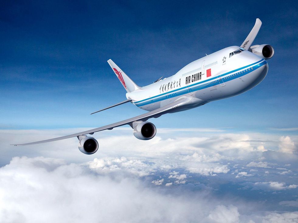 Air China, airplane, jet