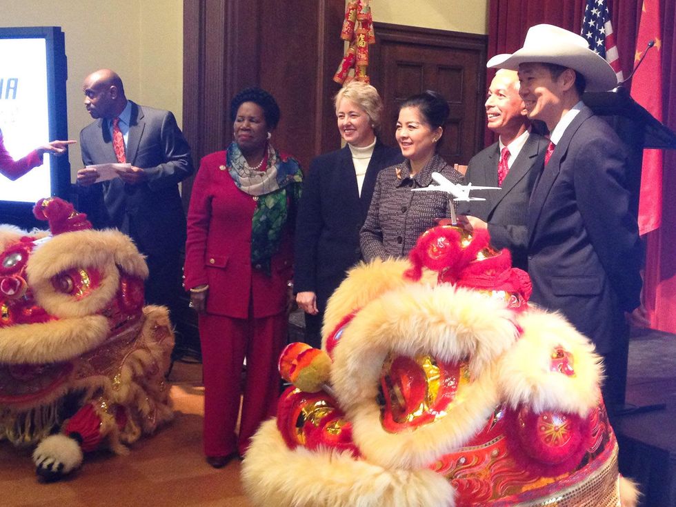 Air China announcement, January 2013