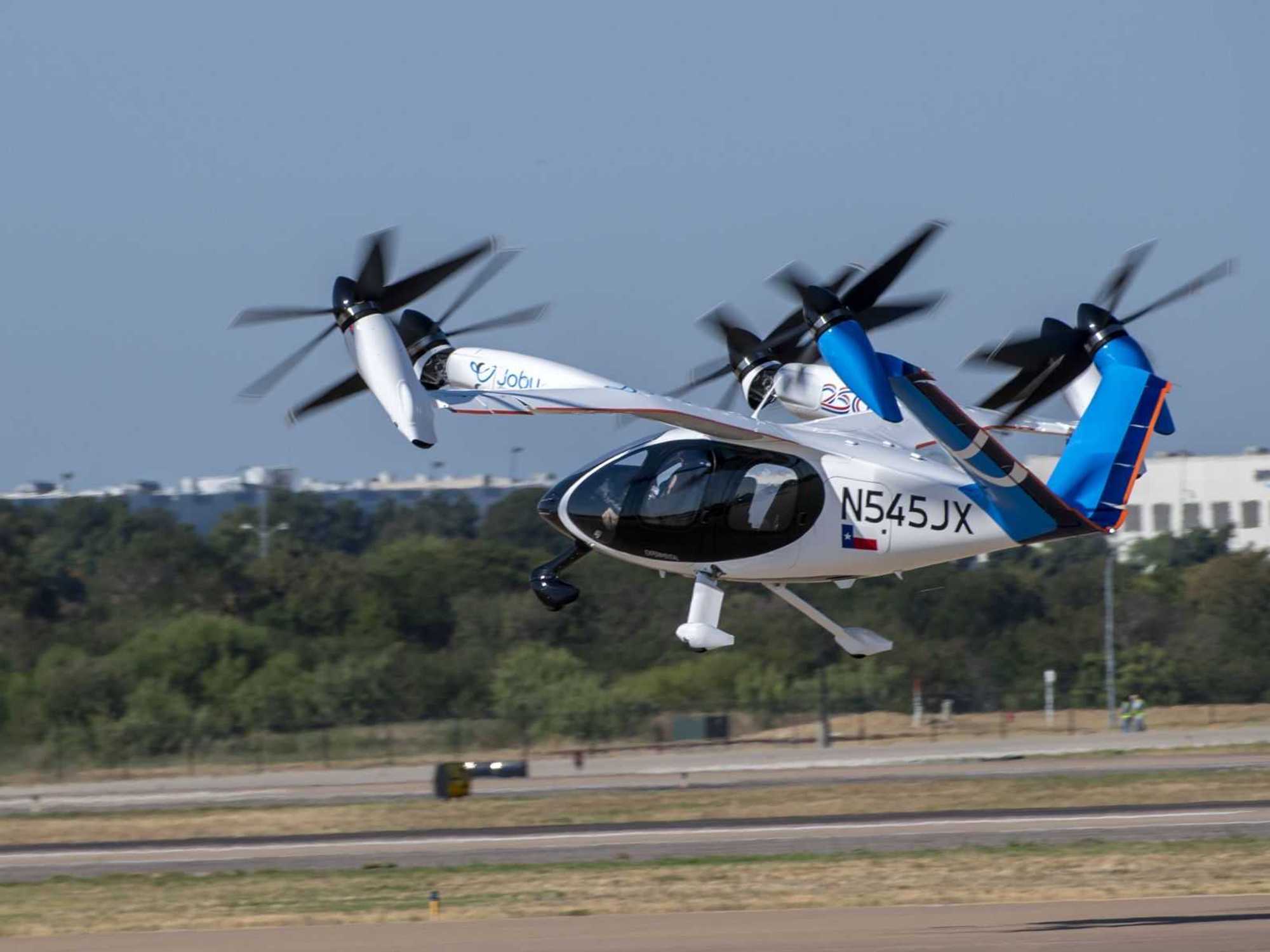 Air taxi testing Fort Worth