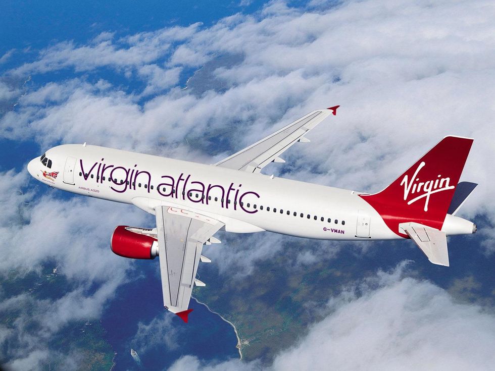 airplane, jet, plane, Virgin Atlantic Airlines