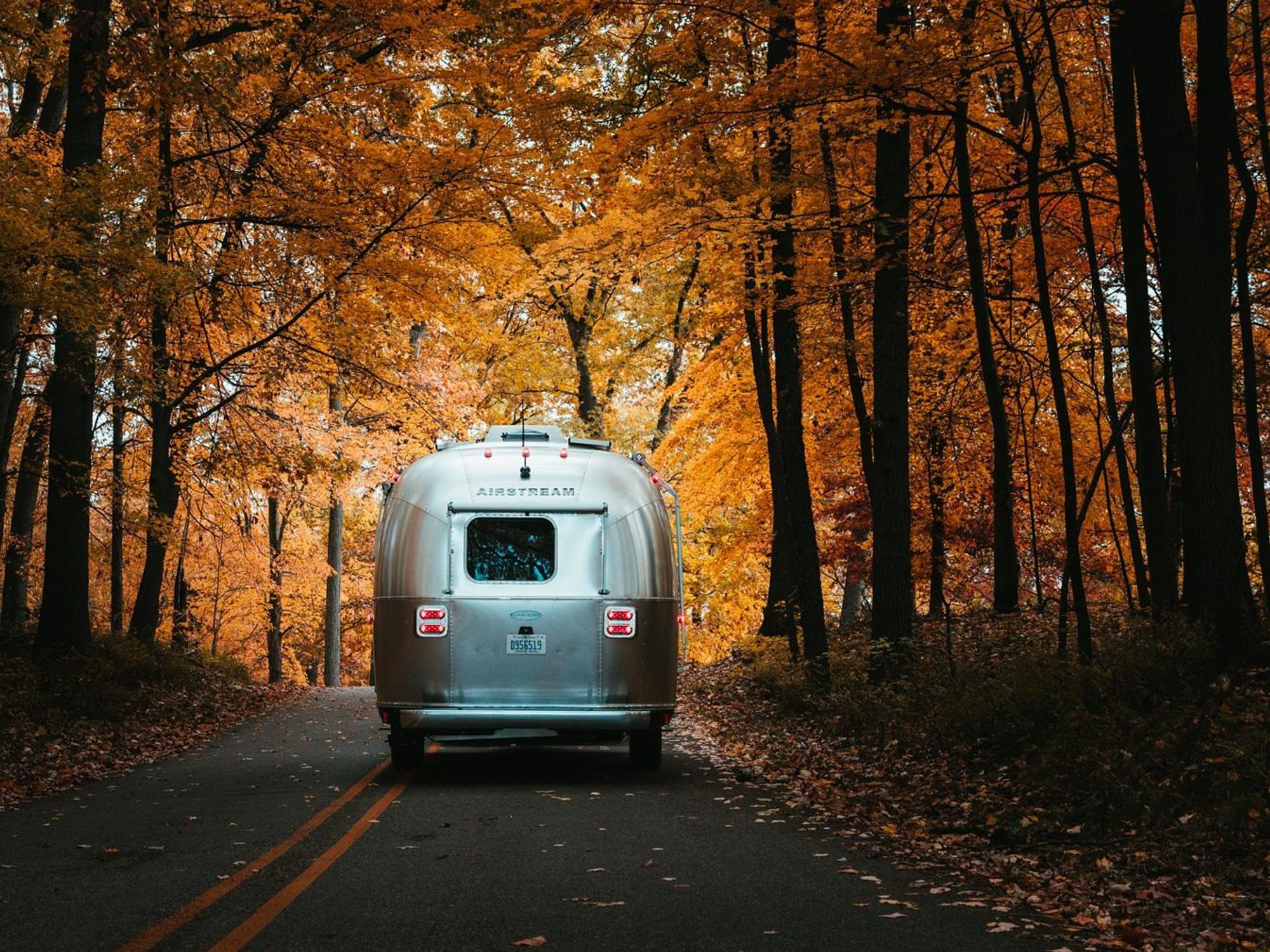 Airstream in fall