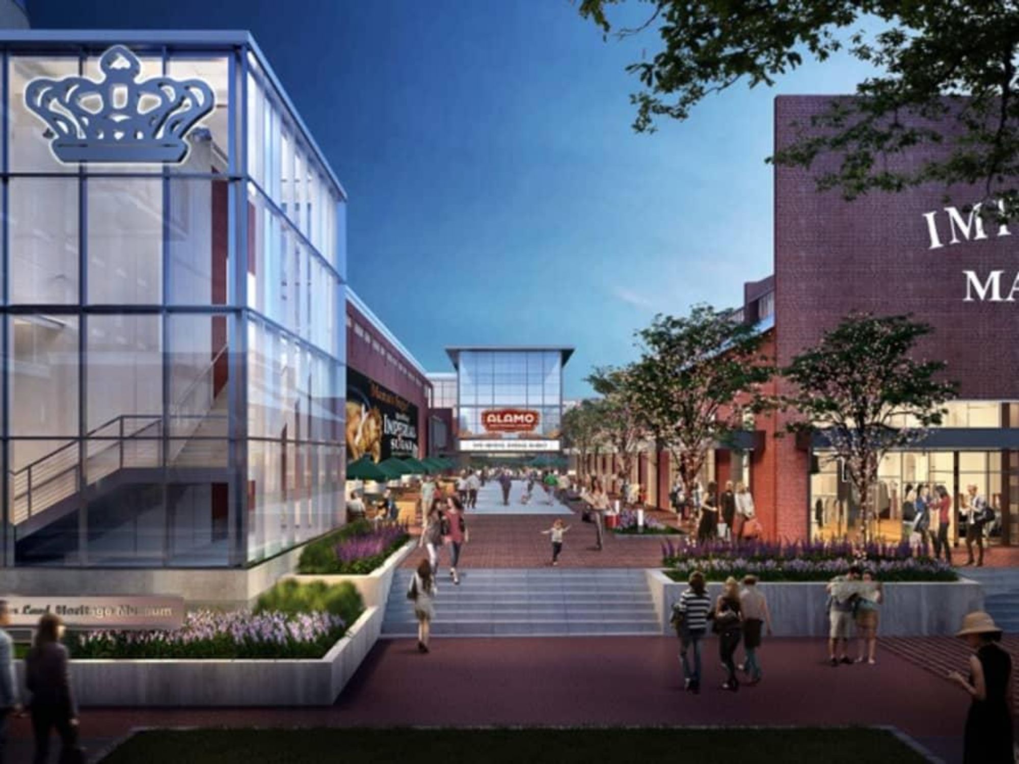 Alamo Drafthouse Imperial Market Sugar Land rendering