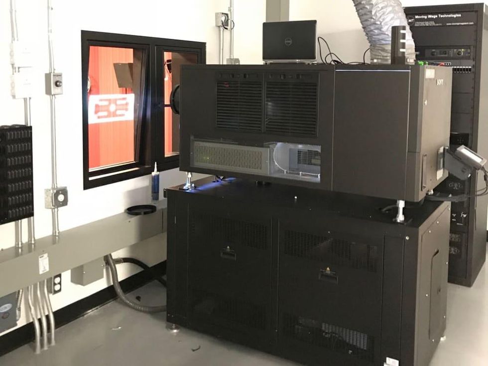 Alamo Drafthouse Katy projector