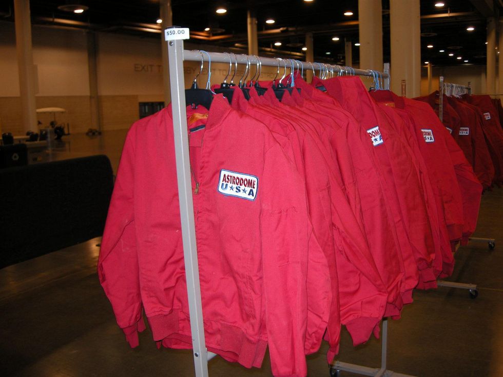 Alamodome auction and sale preview November 2013 red jackets
