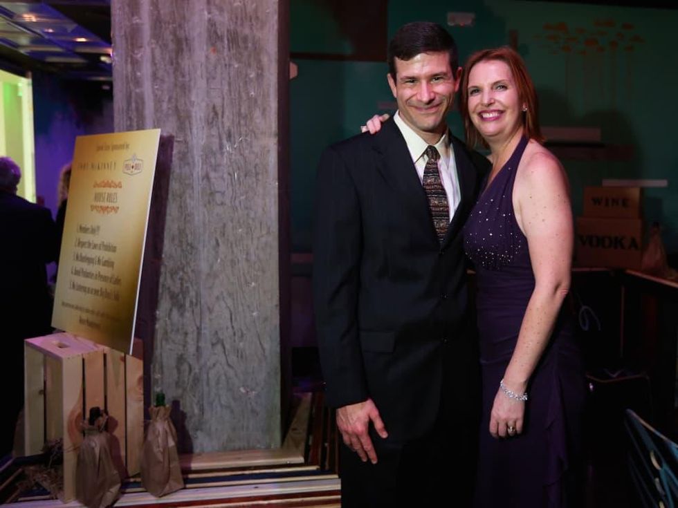 Alan and Elizabeth Dozier at the Ars Lyrica "Roaring Twenties" Gala