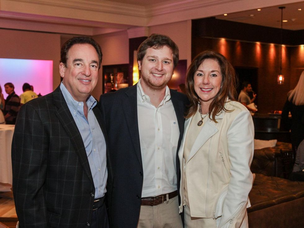 Alan Stein, from left, Jacob Stein and Elizabeth Stein at the Best Friends Brunch February 2014