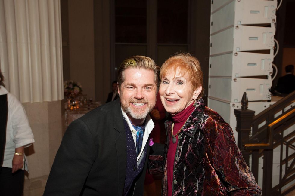 Alden Clark and Cynthia Hinesley at The Women's Home Gala November 2014