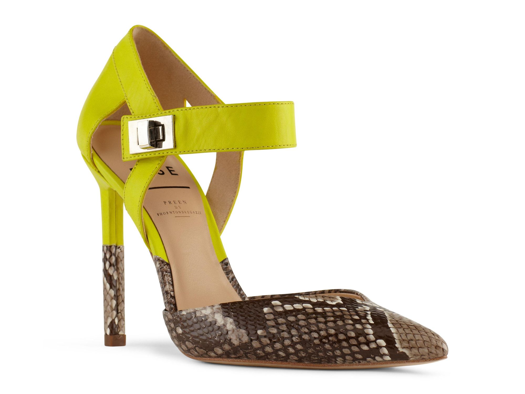 Aldo Musilova shoe with snake trim