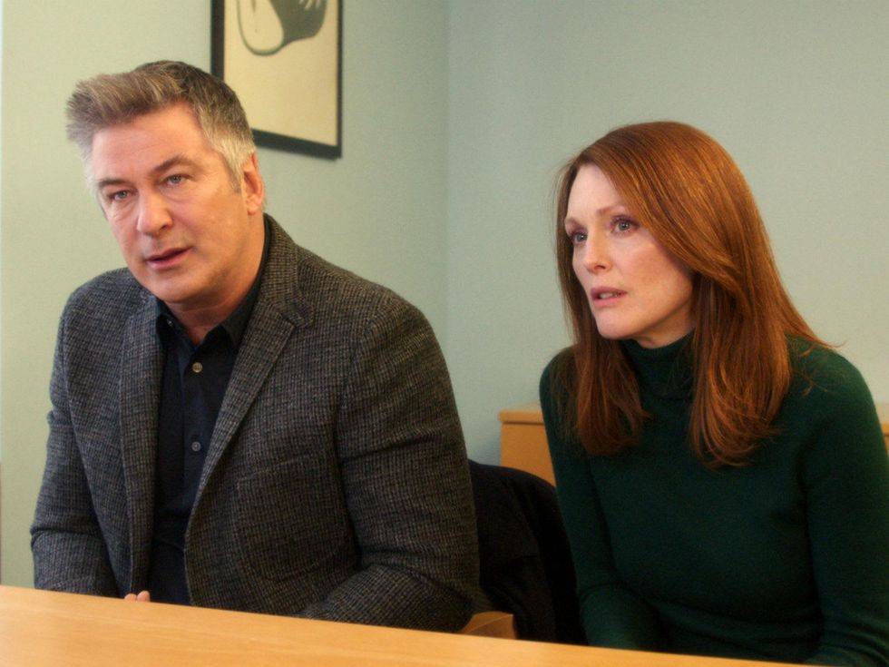 Alec Baldwin and Julianne Moore in Still Alice
