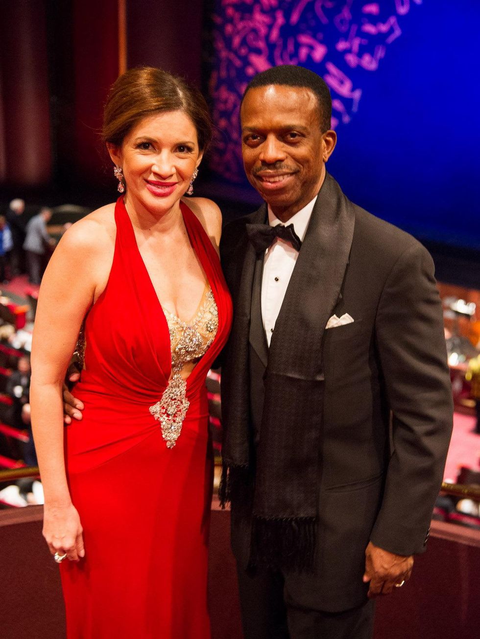 Alex and Astley Blair at the Houston Grand Opera Opening Night celebration October 2013