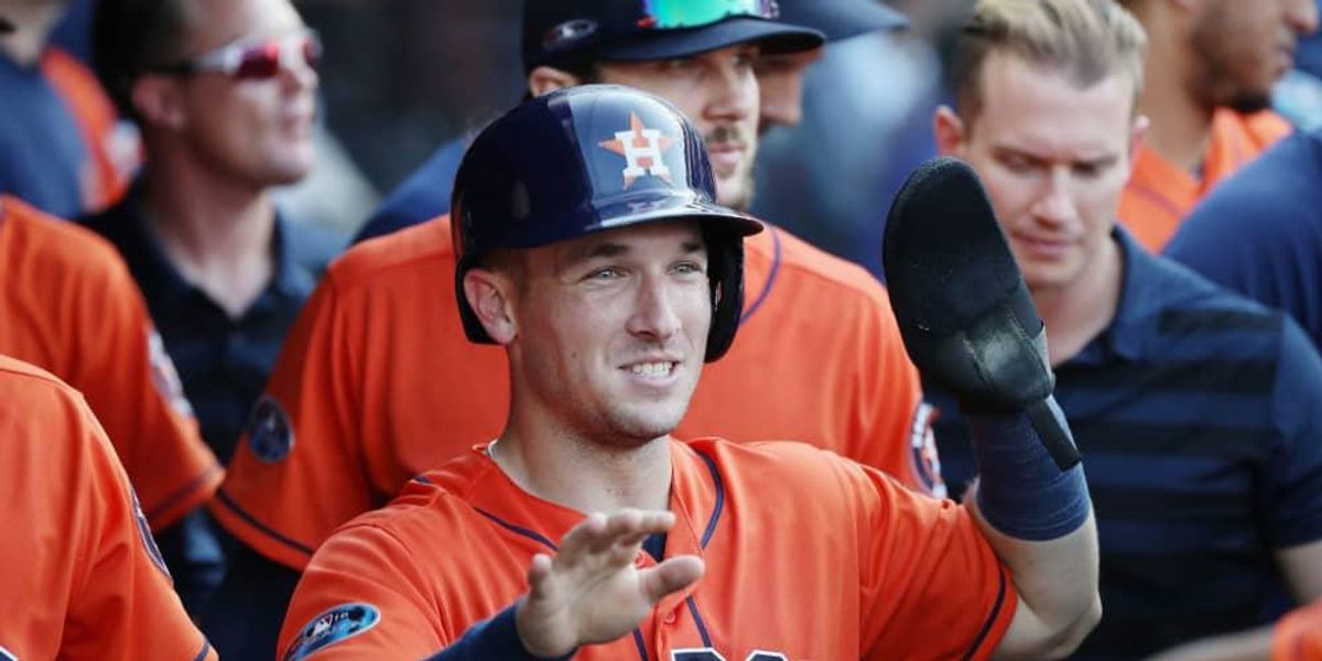 Alex Bregman Houston Astros Majestic 2019 World Series Bound Name