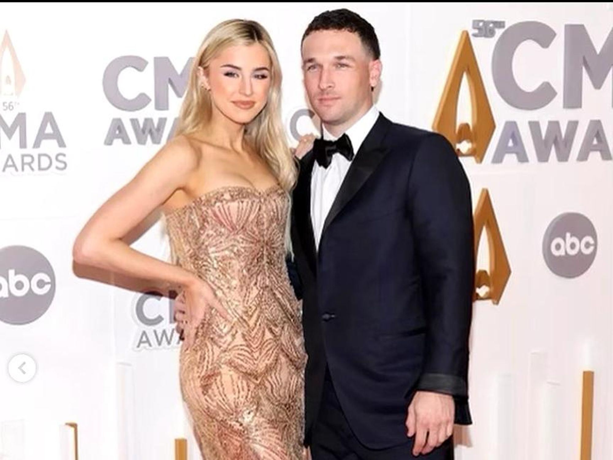 Alex Bregman reagan bregman CMA Awards 2022